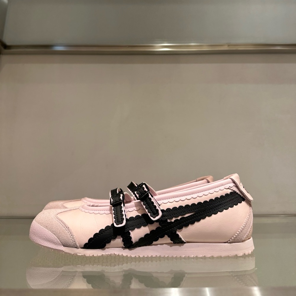 Onitsuka Tiger pink mary janes